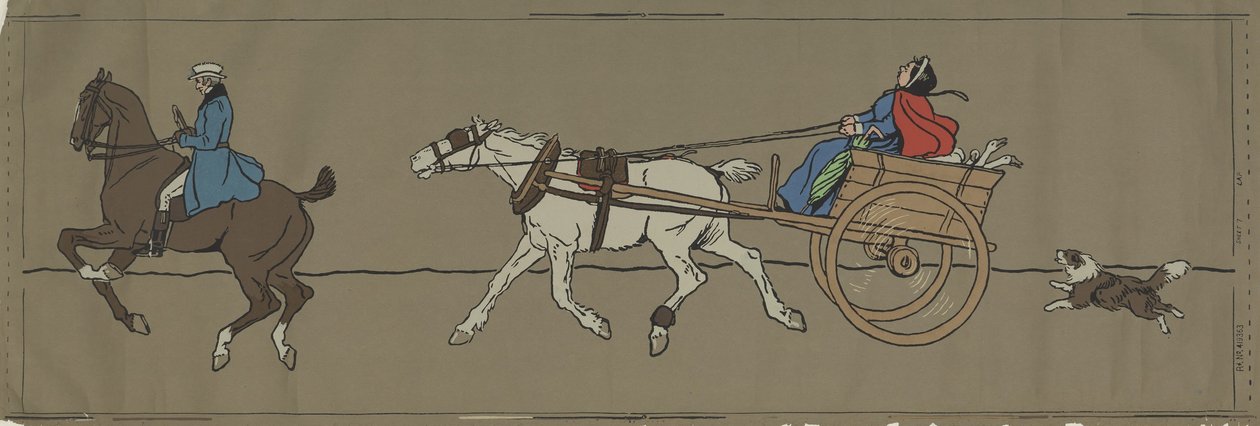 Jaktfrisen av Arthur Sanderson und Sons Ltd.