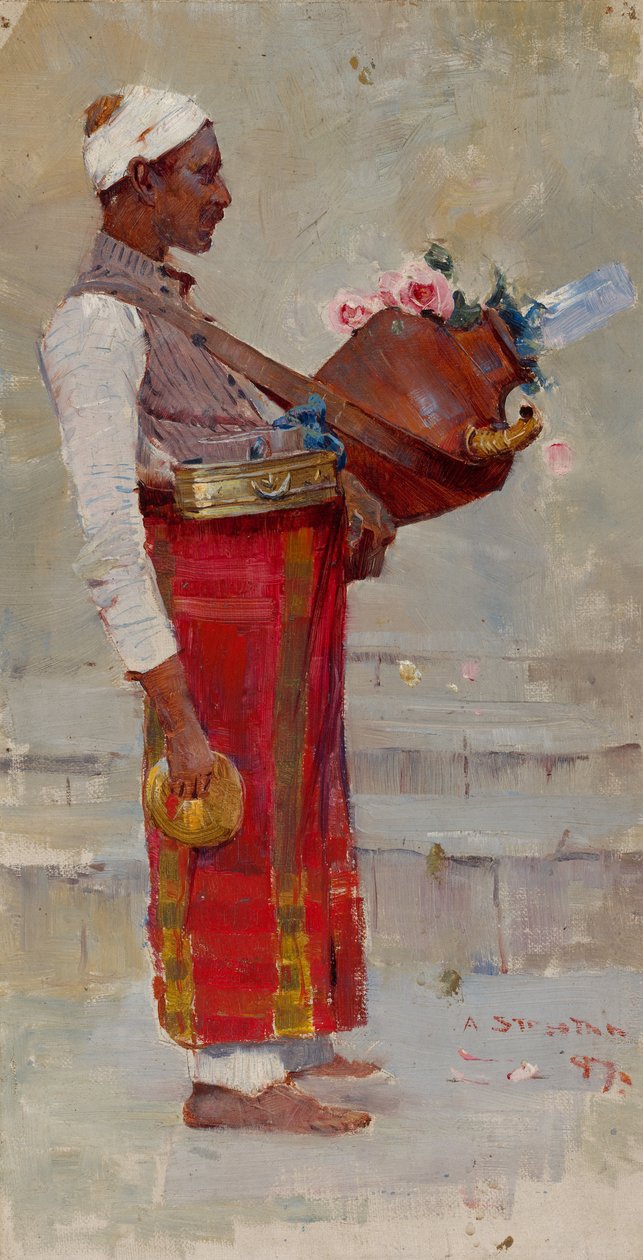 Egyptisk dryckesförsäljare av Arthur Streeton
