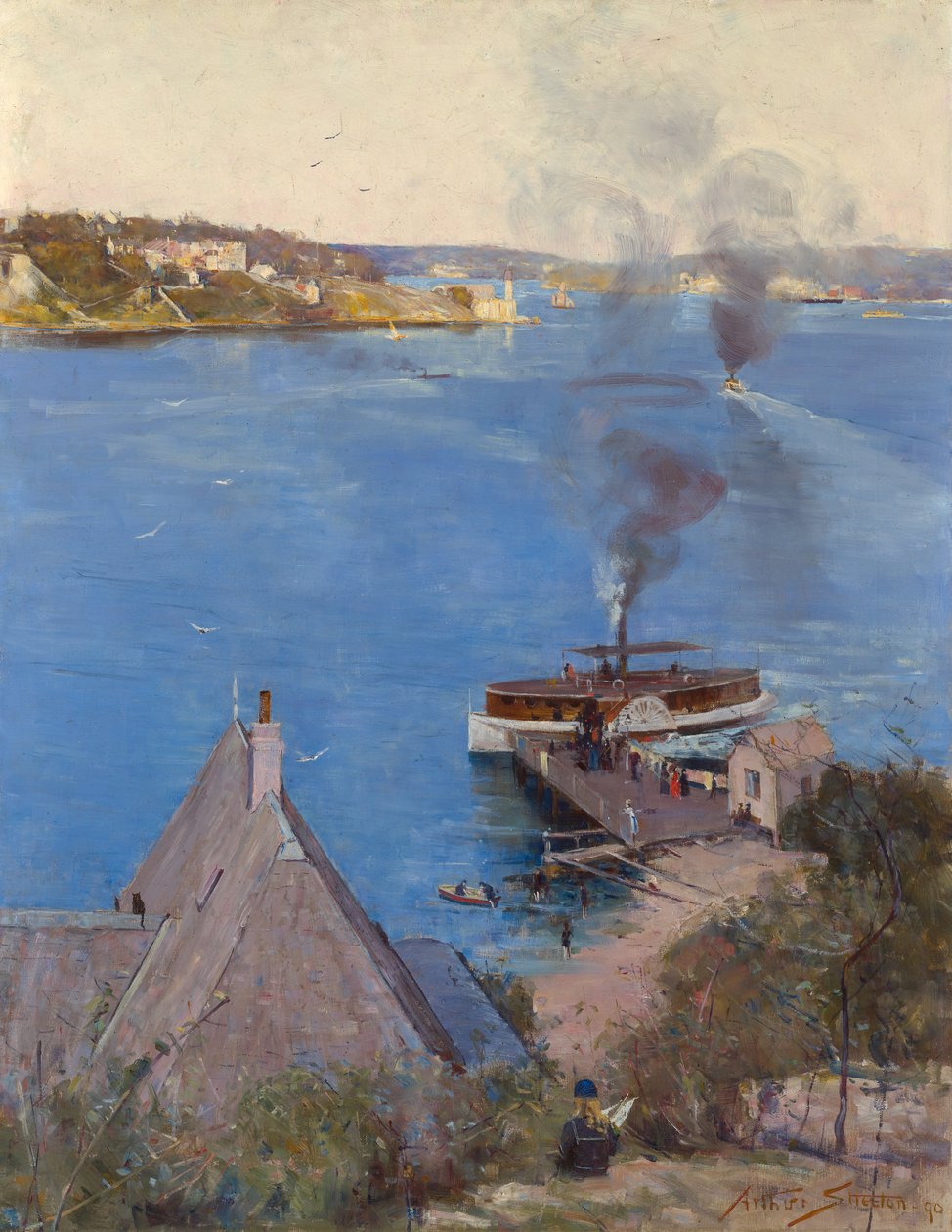 Från McMahons Point av Arthur Streeton