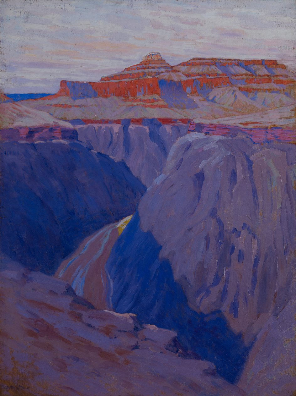 Förstöraren, ca 1911-13 av Arthur Wesley Dow