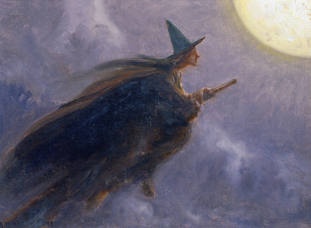 Any Old Fairy Tale, 1919 (wc på tavla) av Arthur Wilde Parsons