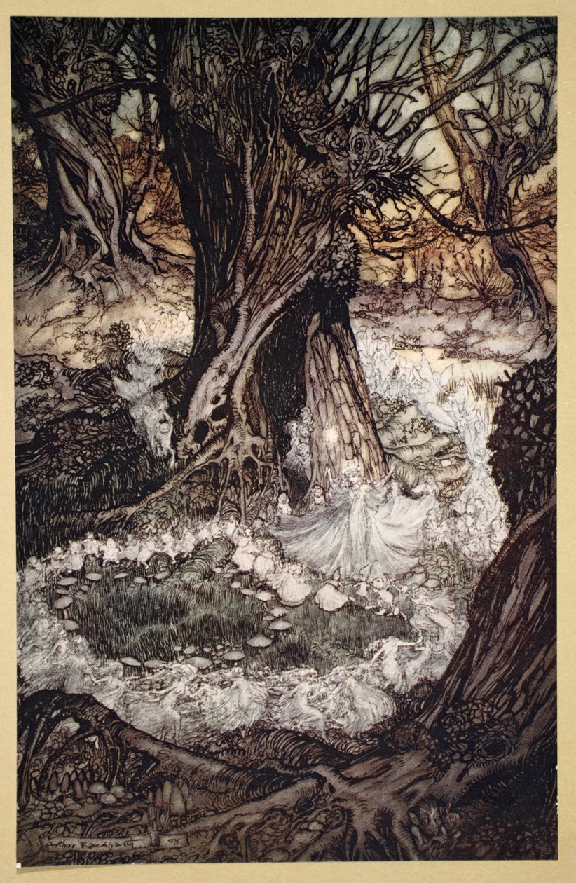 Kom, nu en rundel, illustration från 