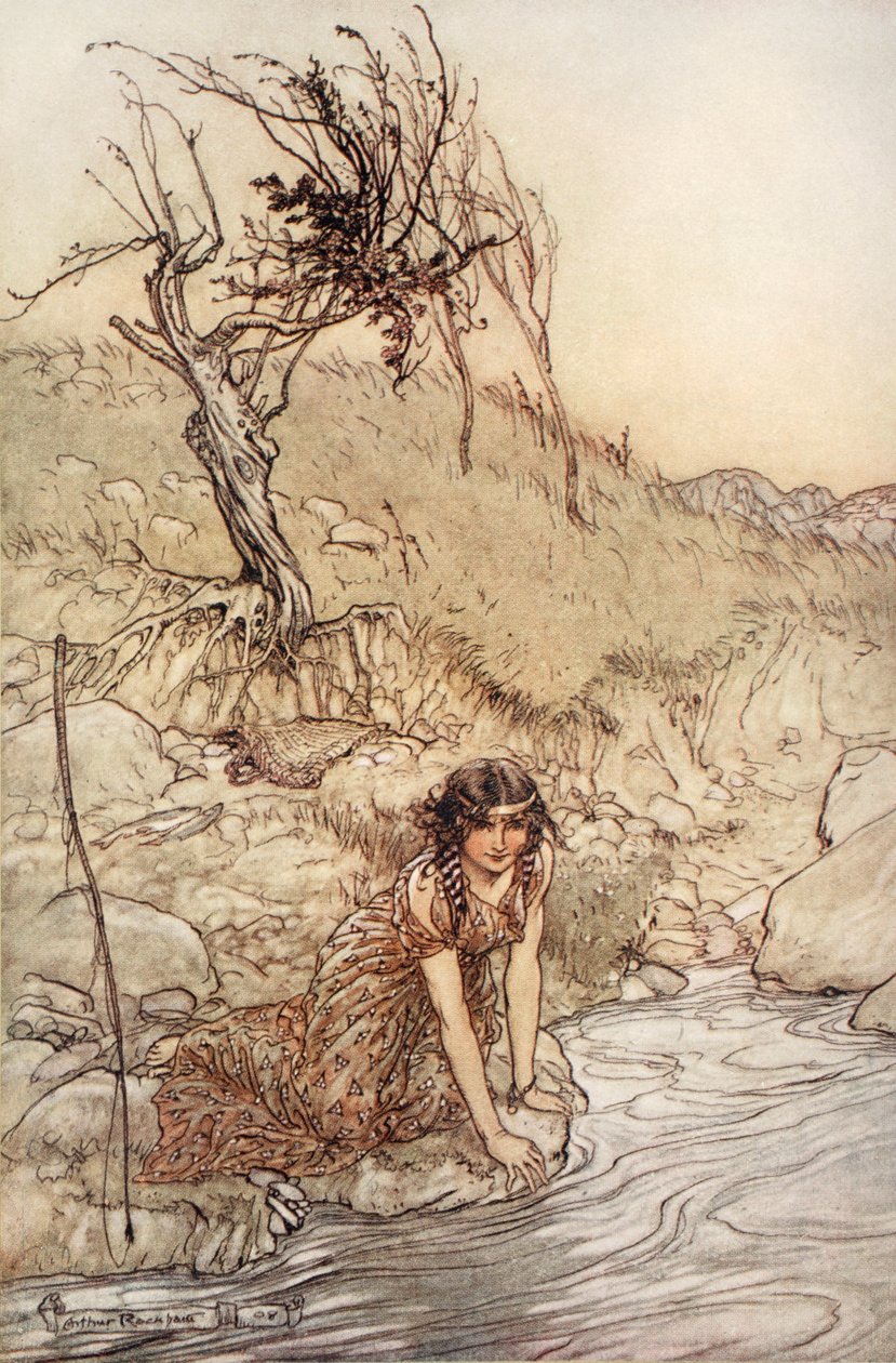 Hermia, illustration från 