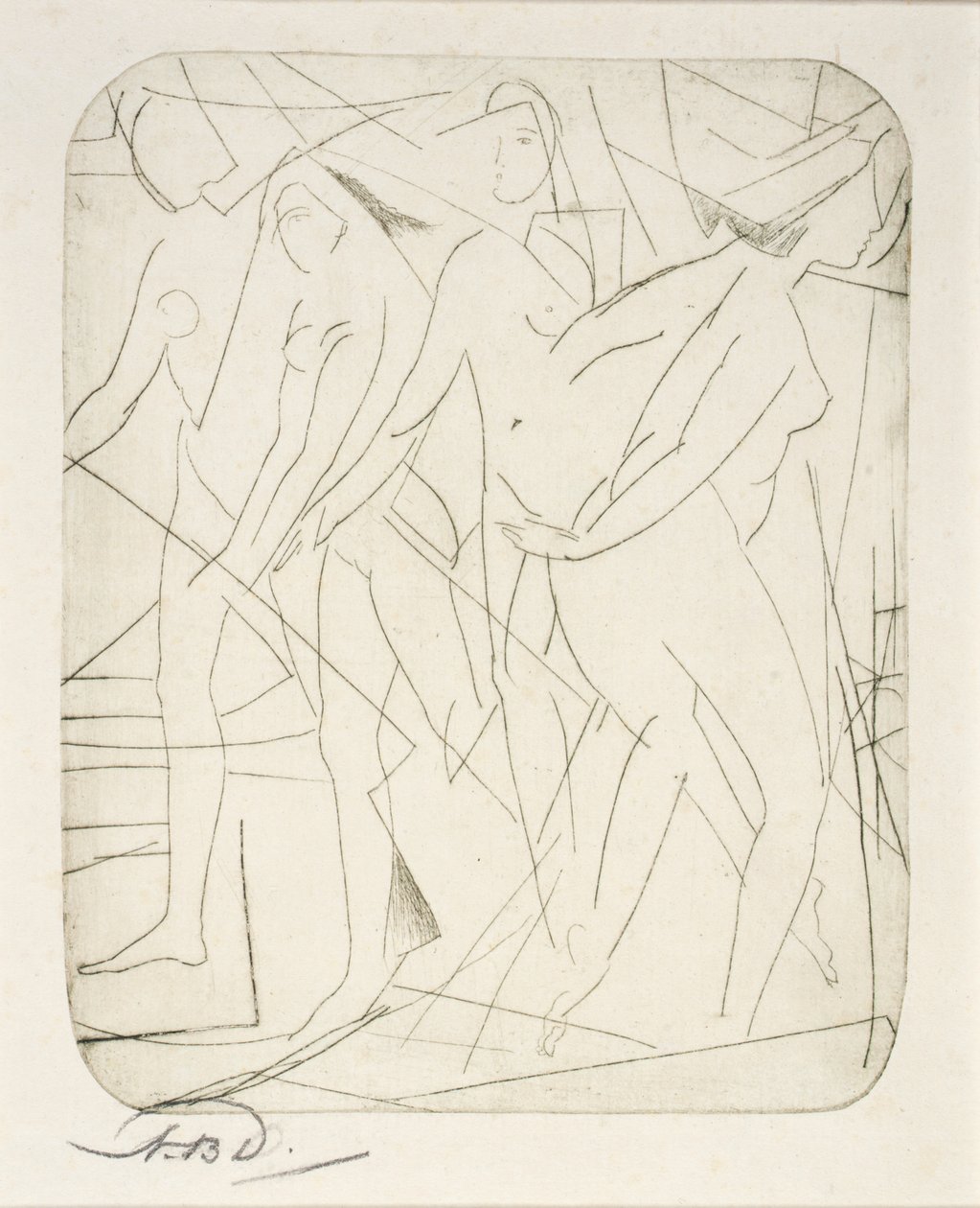 Andante av Arthur B. Davies