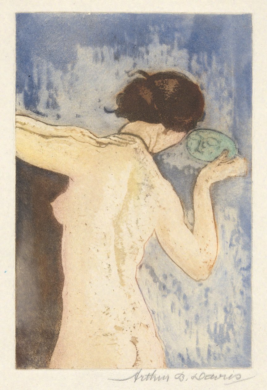Antik spegel av Arthur B. Davies