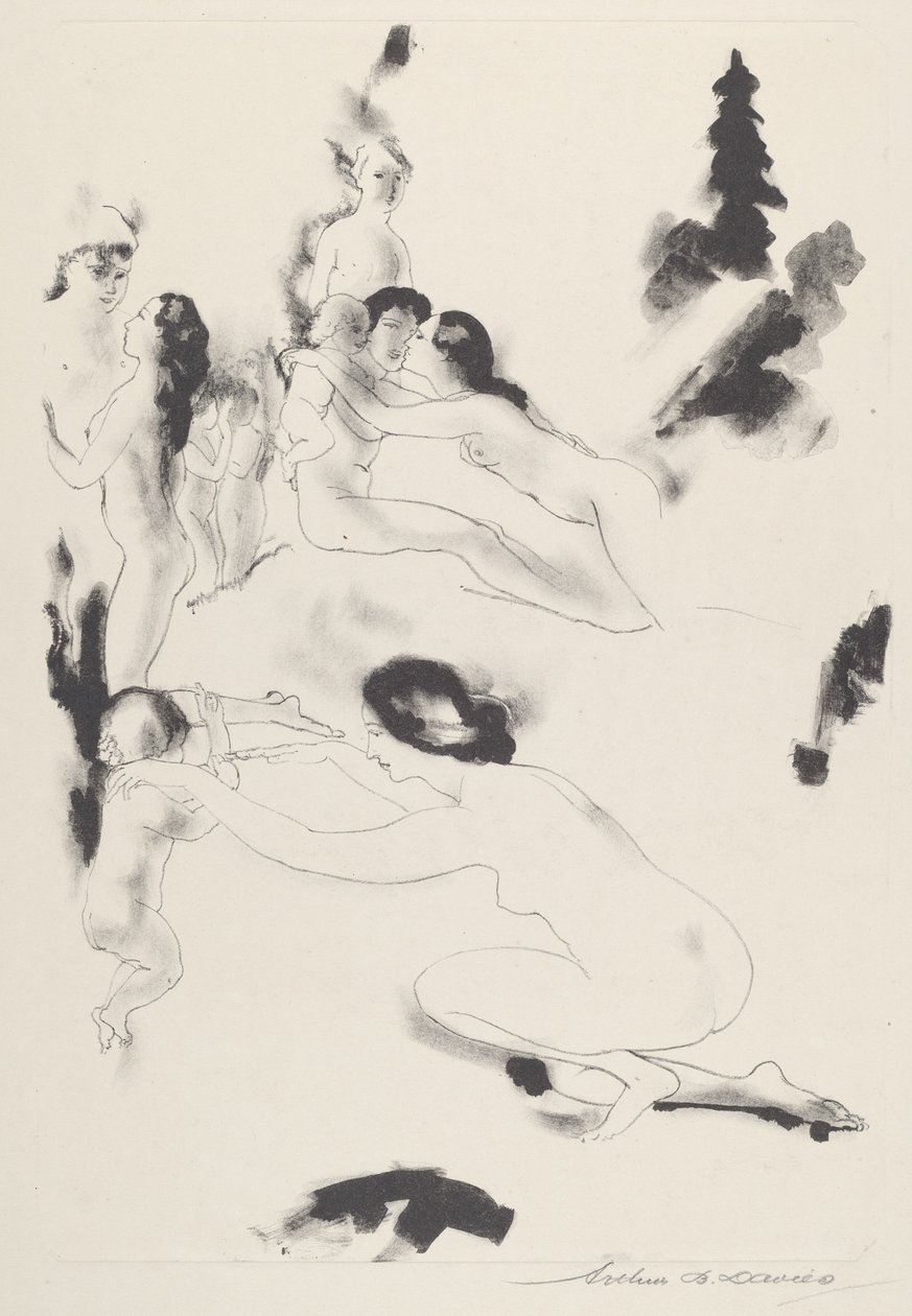 Fruktodling av Arthur B. Davies