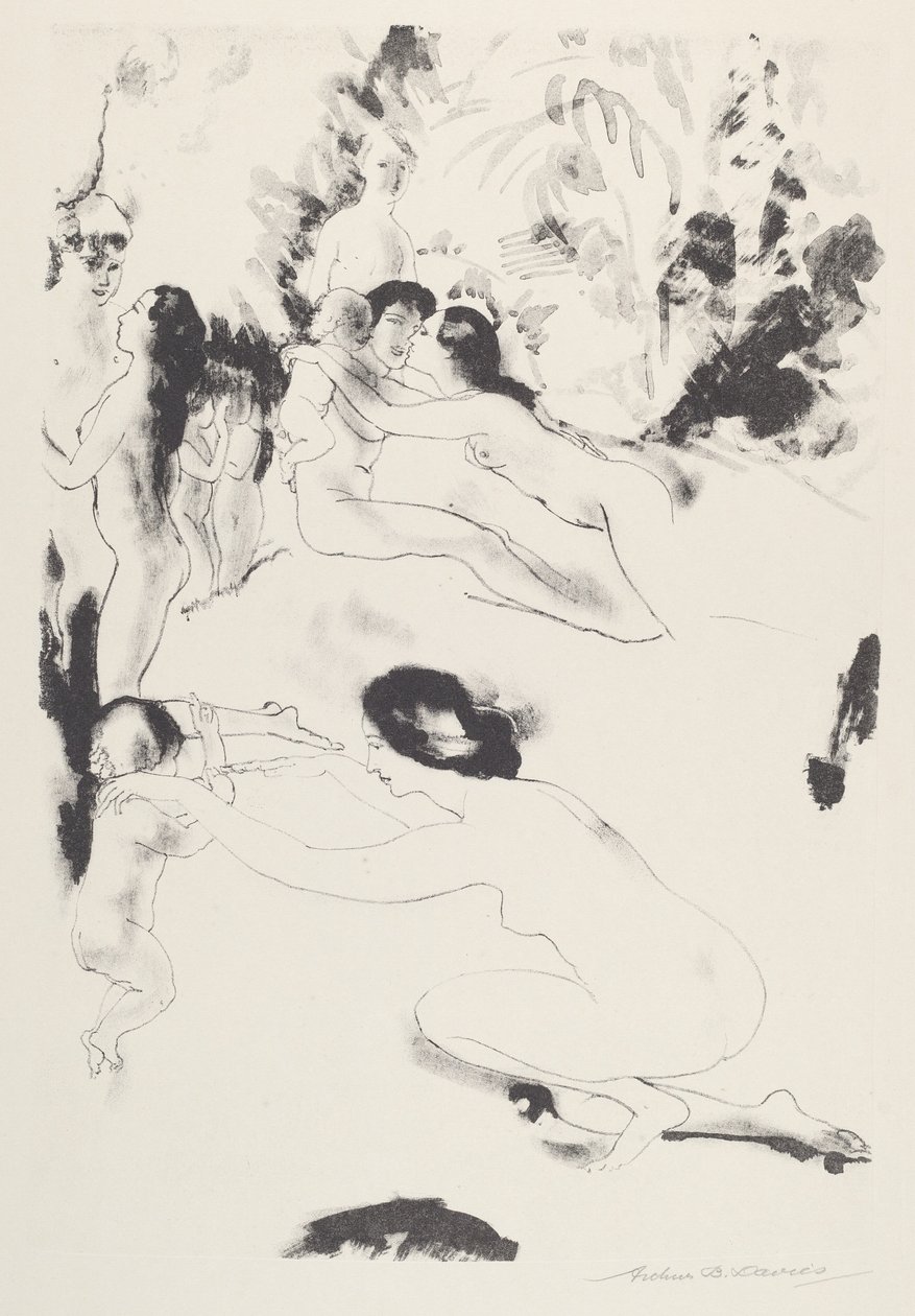 Fruktodling av Arthur B. Davies