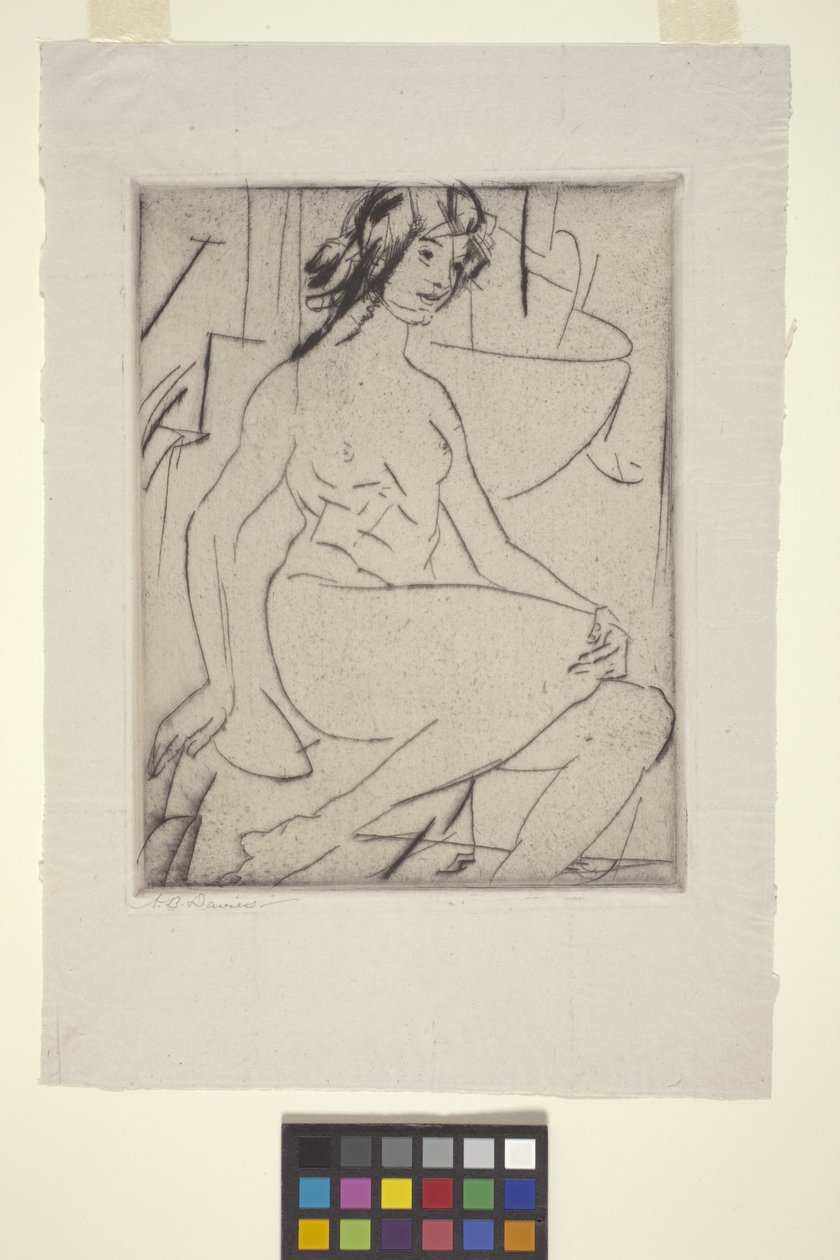 Iris (torrnål) av Arthur Bowen Davies