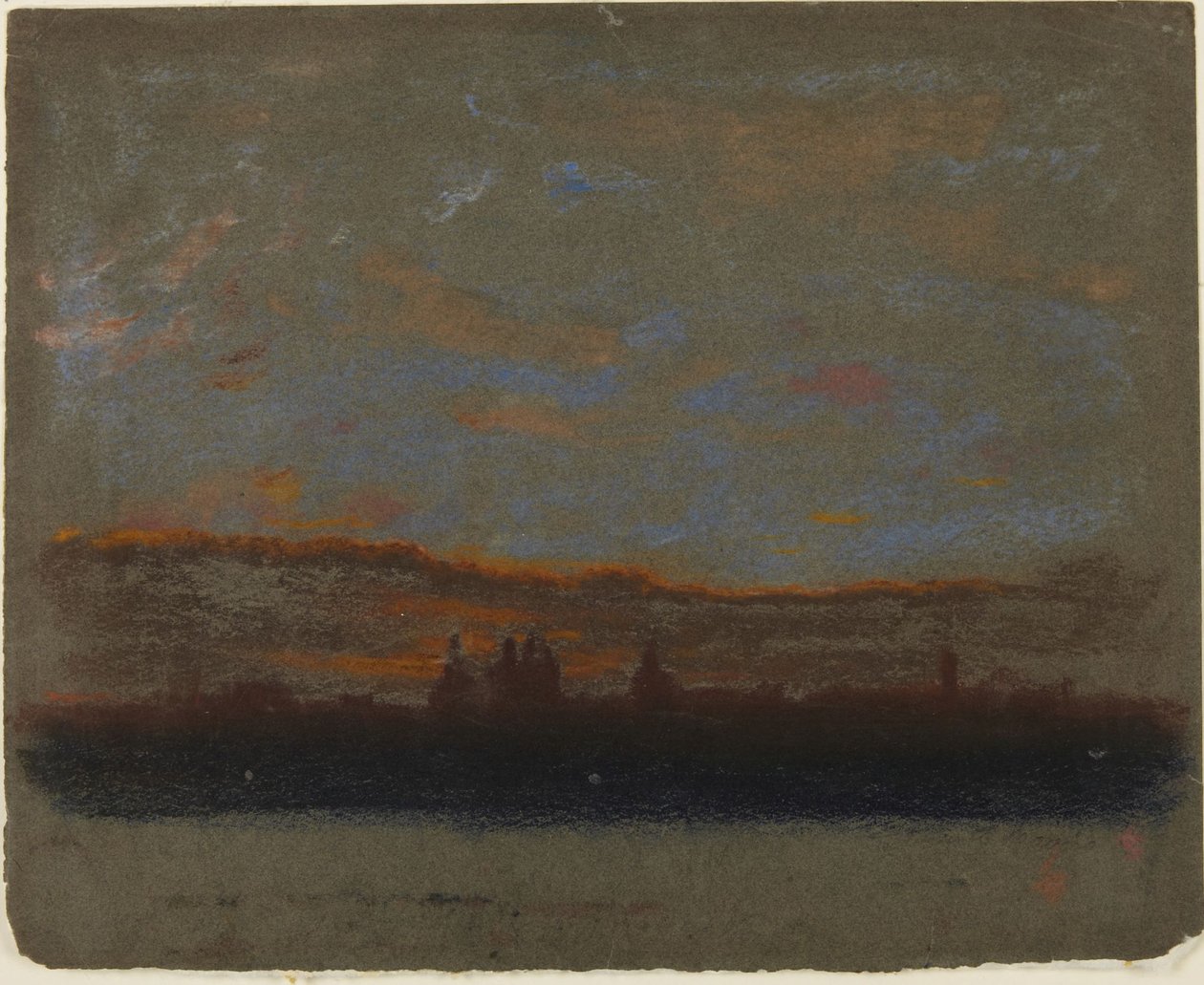 Solnedgång av Arthur Bowen Davies