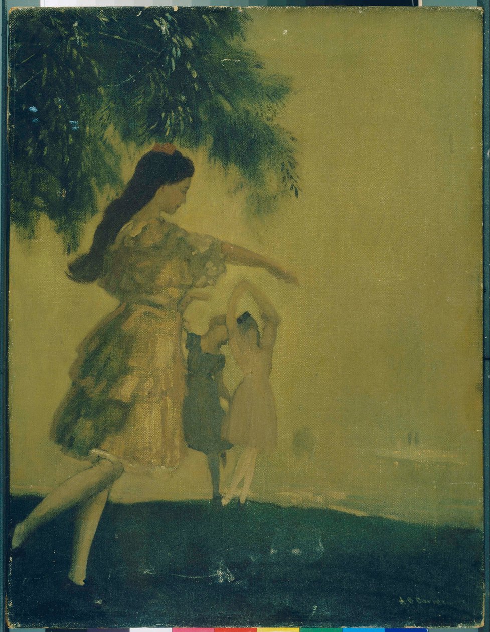 The Dancers  av Arthur Bowen Davies