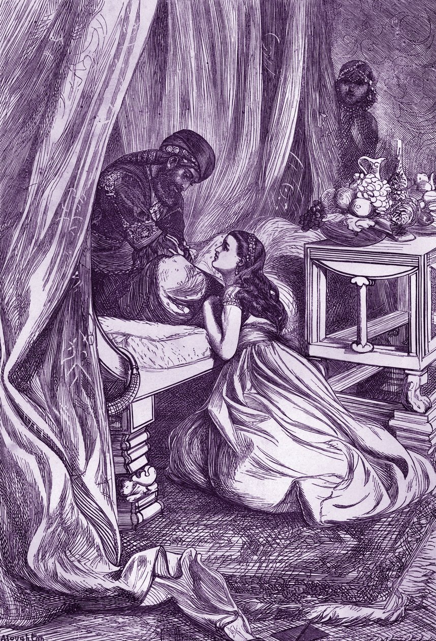 Arabian Nights saga - av Arthur Boyd Houghton