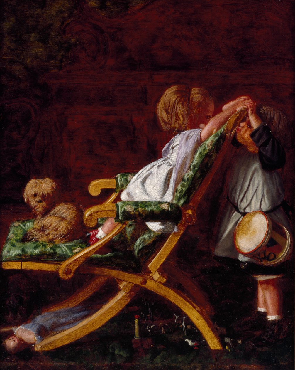Lekkamrater, 1866 av Arthur Boyd Houghton