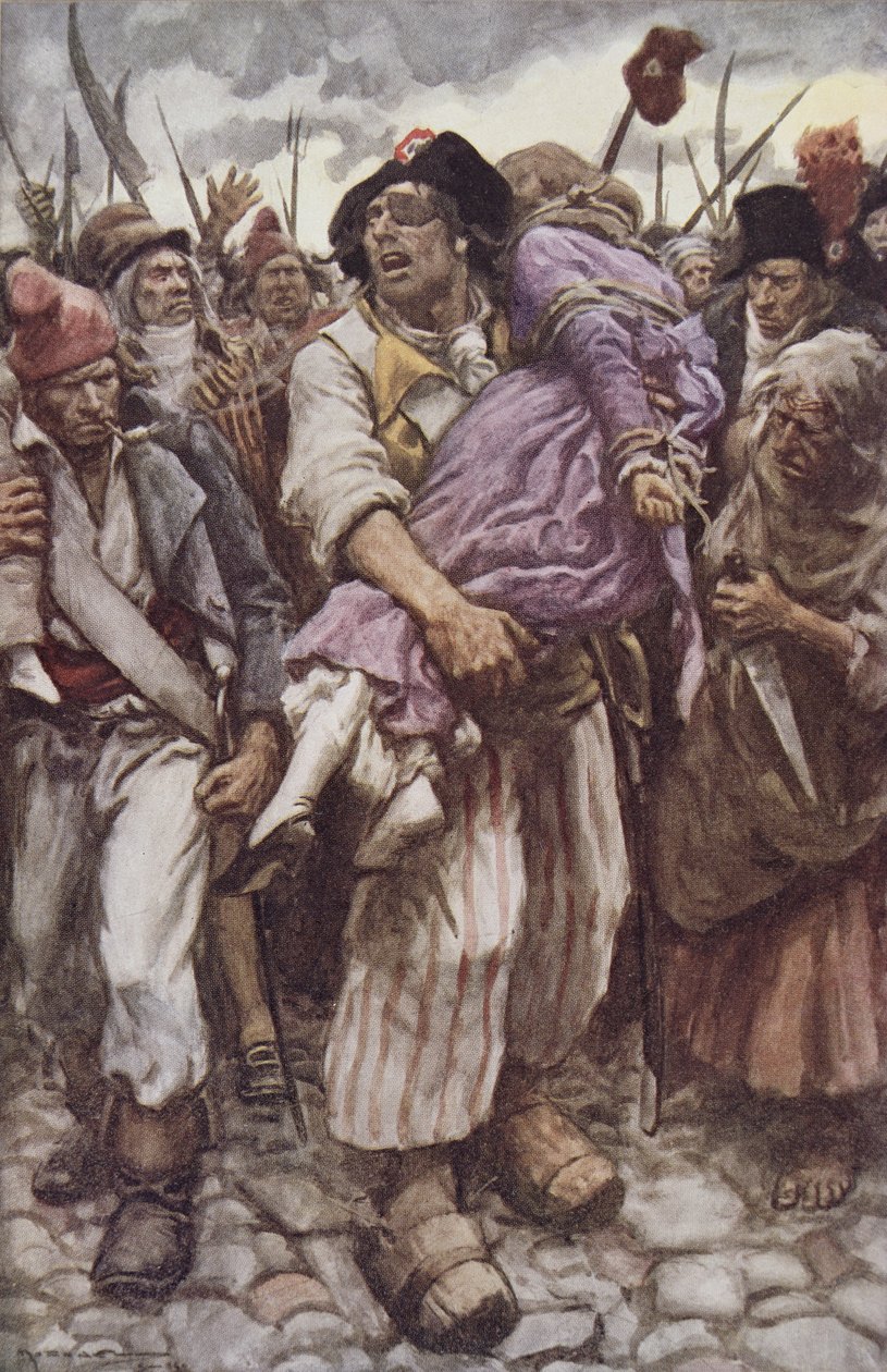 The Scarlet Pimpernel to the Rescue, illustration för 