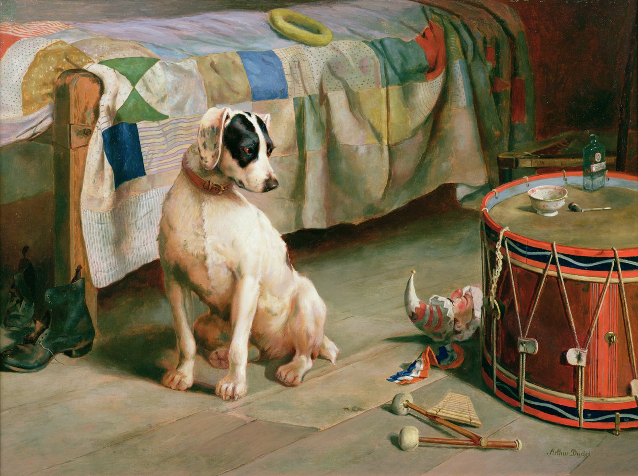 Hide and Seek (olja) av Arthur Charles Dodd