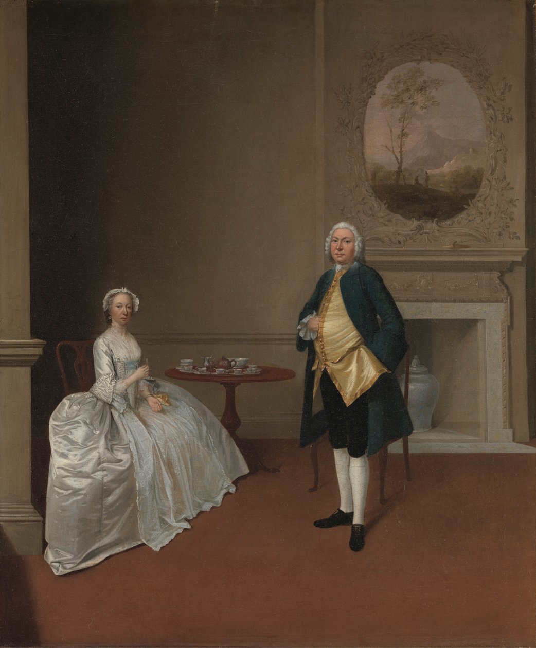 Mr och Mrs Hill av Arthur Devis