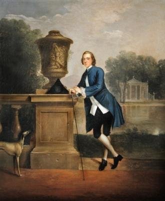 Porträtt av William Chaworth från Annesley, Nottinghamshire av Arthur Devis