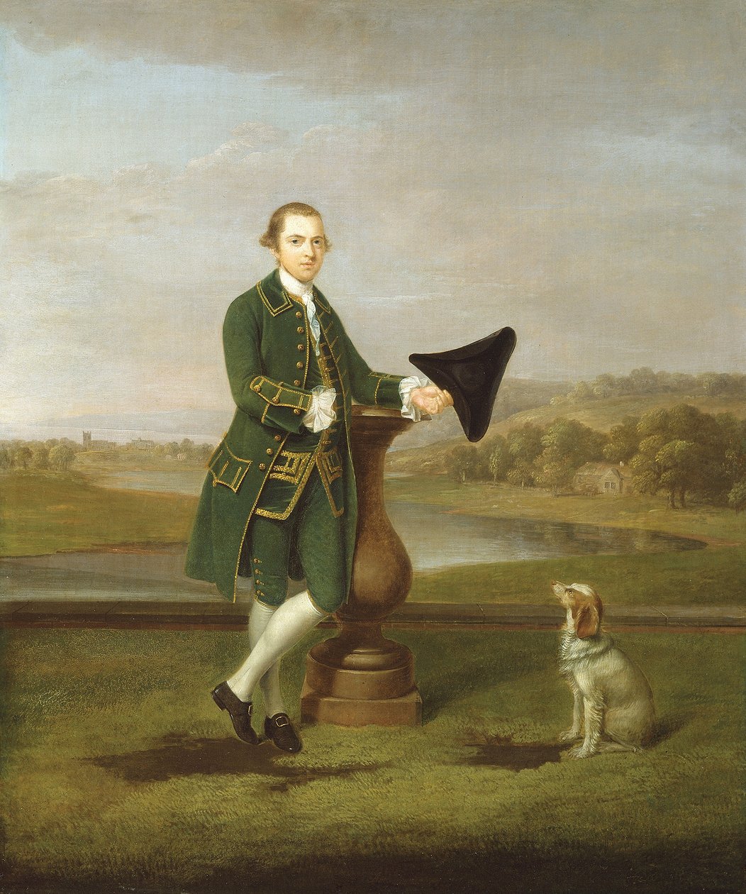 Porträtt av en man av Arthur Devis