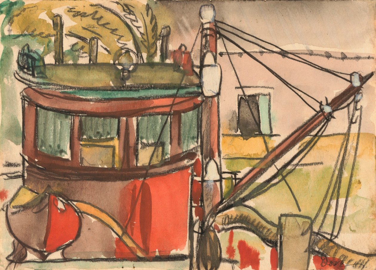 Oljetankfartyg II av Arthur Dove