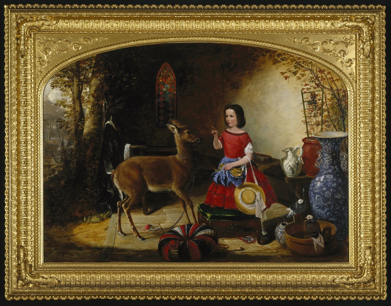 Tillrättavisningen, 1852 av Arthur Fitzwilliam Tait