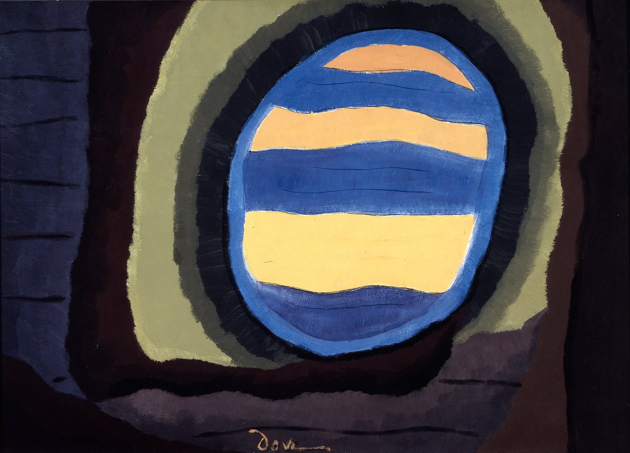 Ut genom fönstret av Arthur Garfield Dove