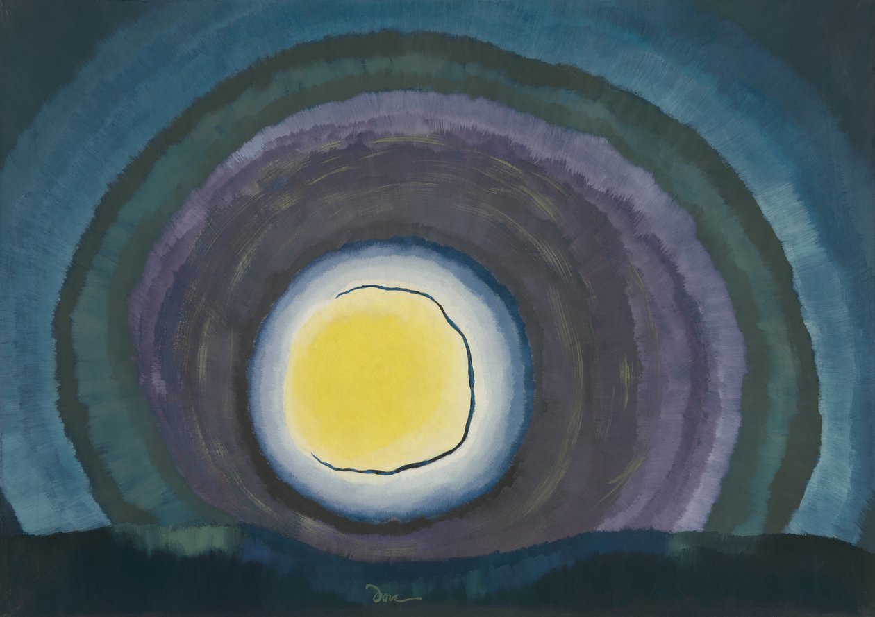 Soluppgång III av Arthur Garfield Dove