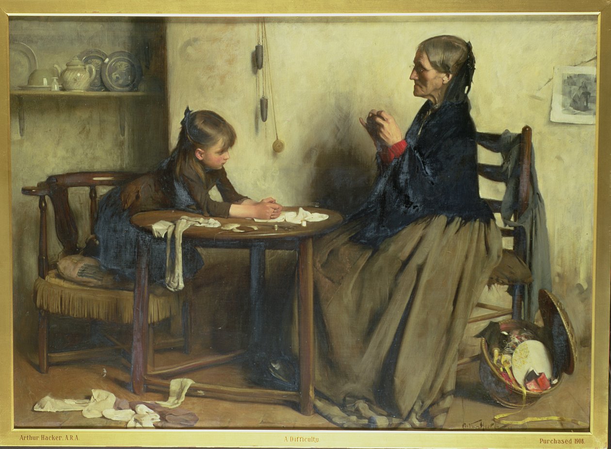 En svårighet av Arthur Hacker