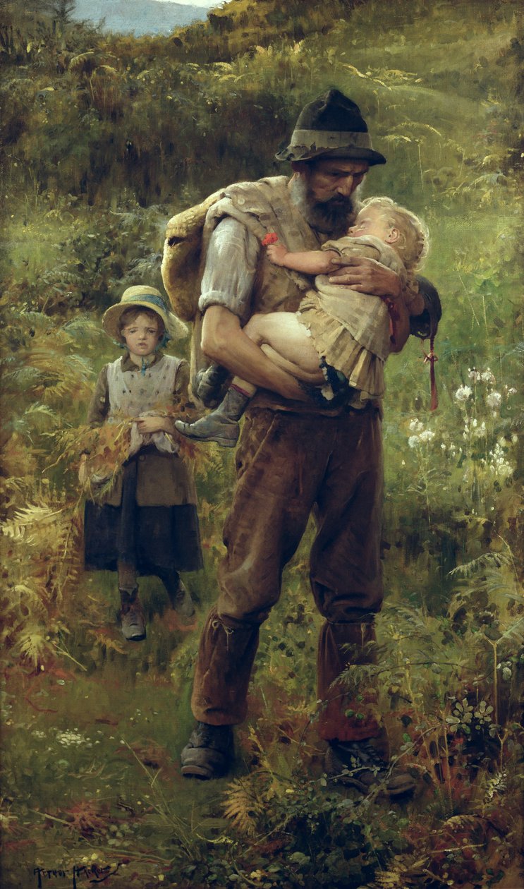 En tung börda av Arthur Hacker