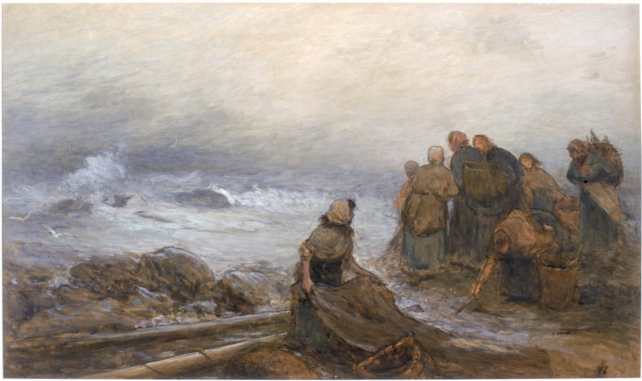 Havets skörd (kroppsfärg) av Arthur Hardwick Marsh