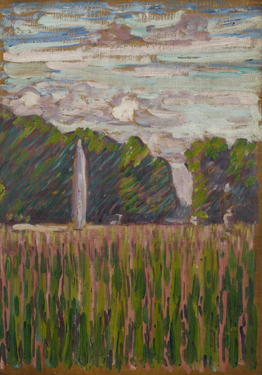 Fontän i en park av Arthur Haythorne Studd