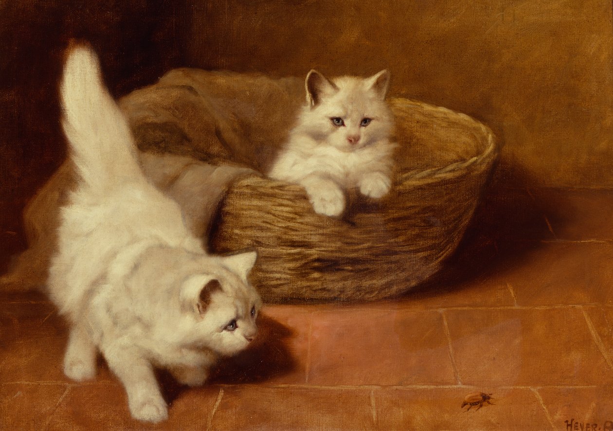 The Intruder (olja på duk) av Arthur Heyer