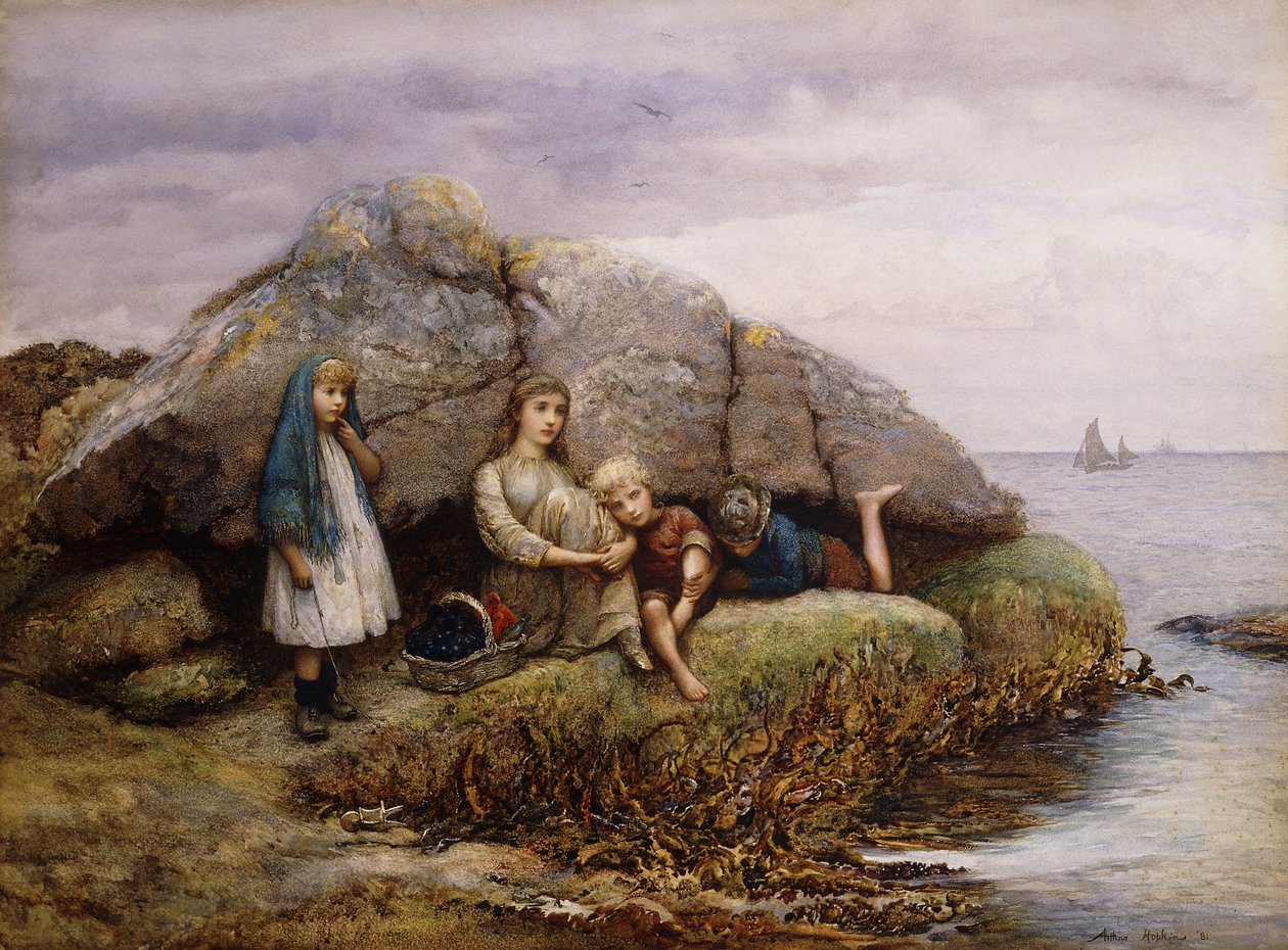 Trött på att vänta, 1881 av Arthur Hopkins
