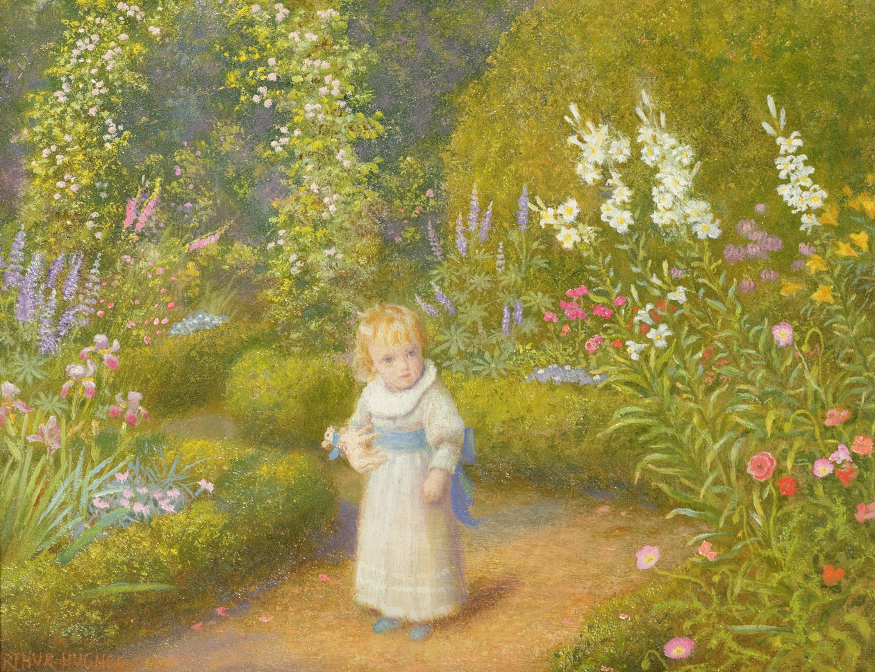 Alice i Underlandet av Arthur Hughes