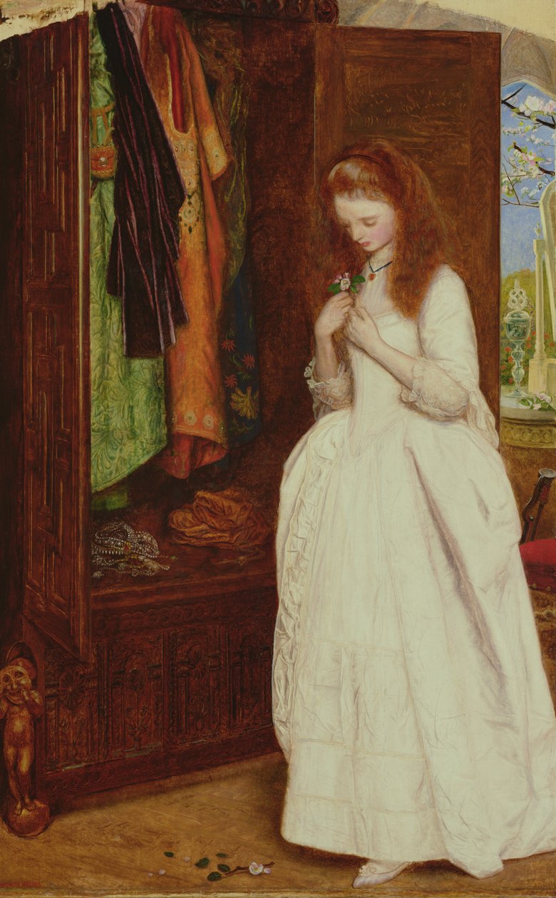 Skönheten och odjuret av Arthur Hughes