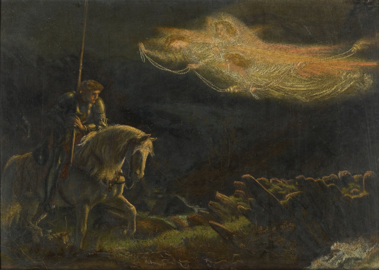 Sir Galahad. Jakten på den heliga gralen av Arthur Hughes