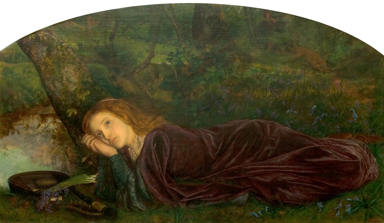 Riften inom lutan, 1861-62 av Arthur Hughes