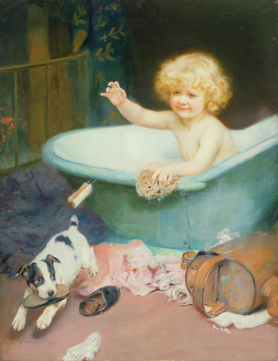 Badtid av Arthur John Elsley
