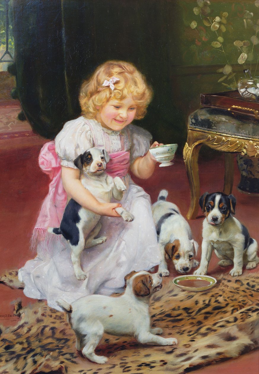 Dags för te av Arthur John Elsley