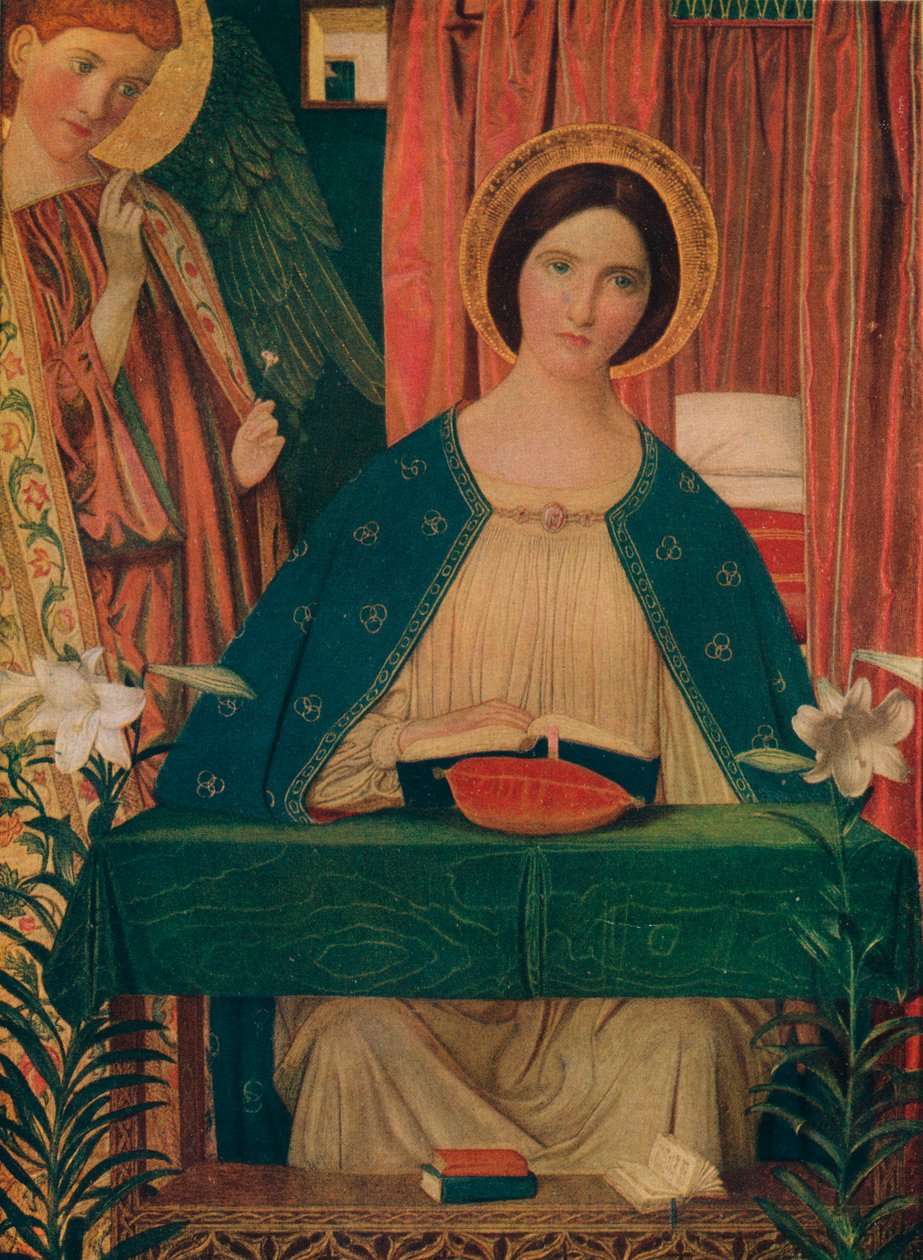 Bebådelsen, 1898 av Arthur Joseph Gaskin