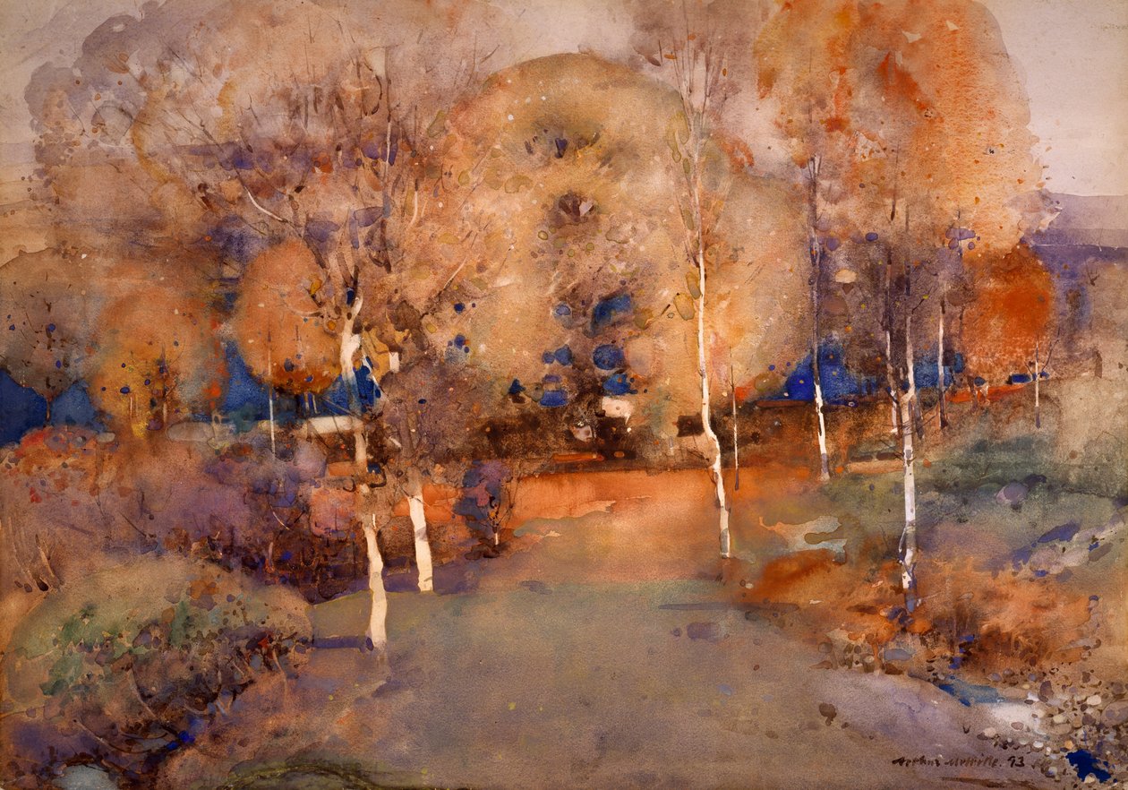 Höst - Loch Lomond av Arthur Melville