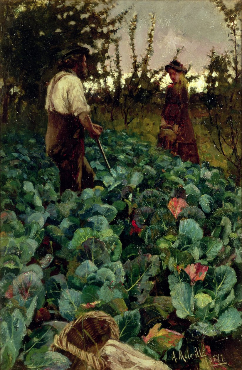 Kålträdgård av Arthur Melville