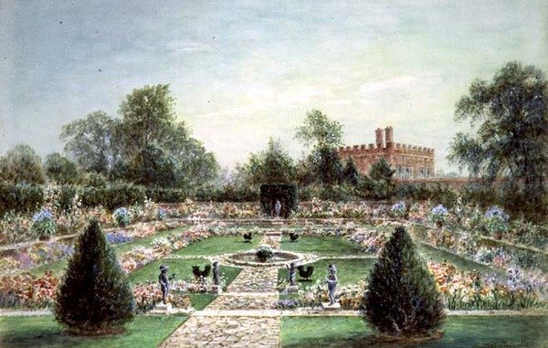 Italienska trädgården av Arthur Melville