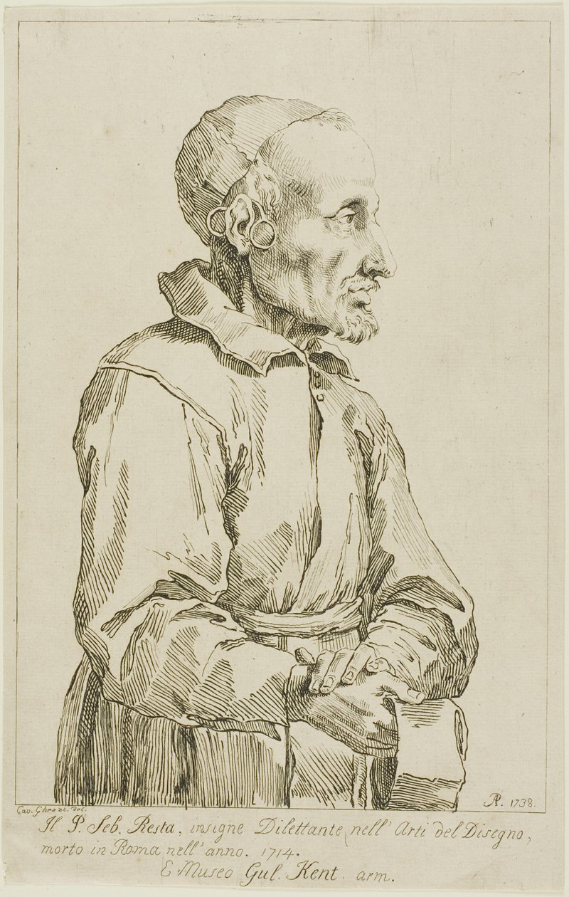 Porträtt av Sebastiano Resta av Arthur Pond