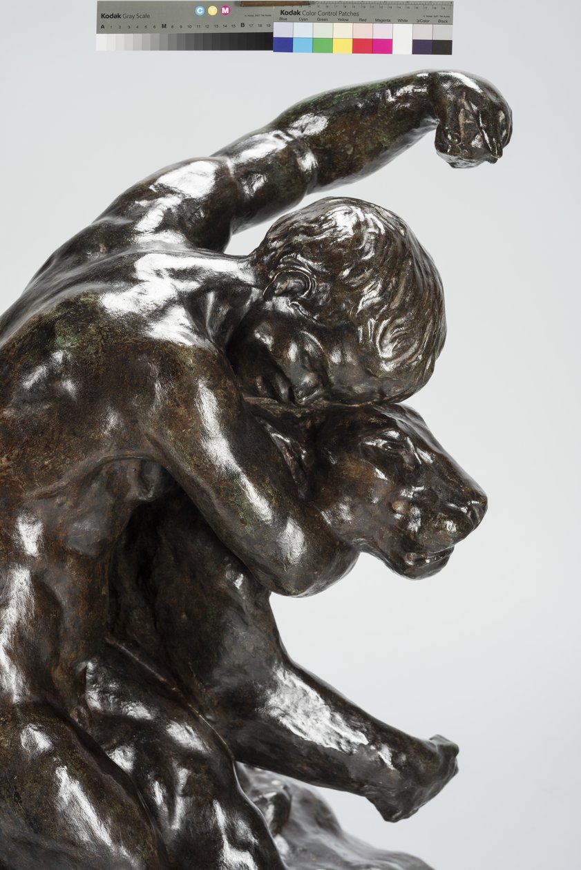 Puma and Child (brons) av Arthur Putnam