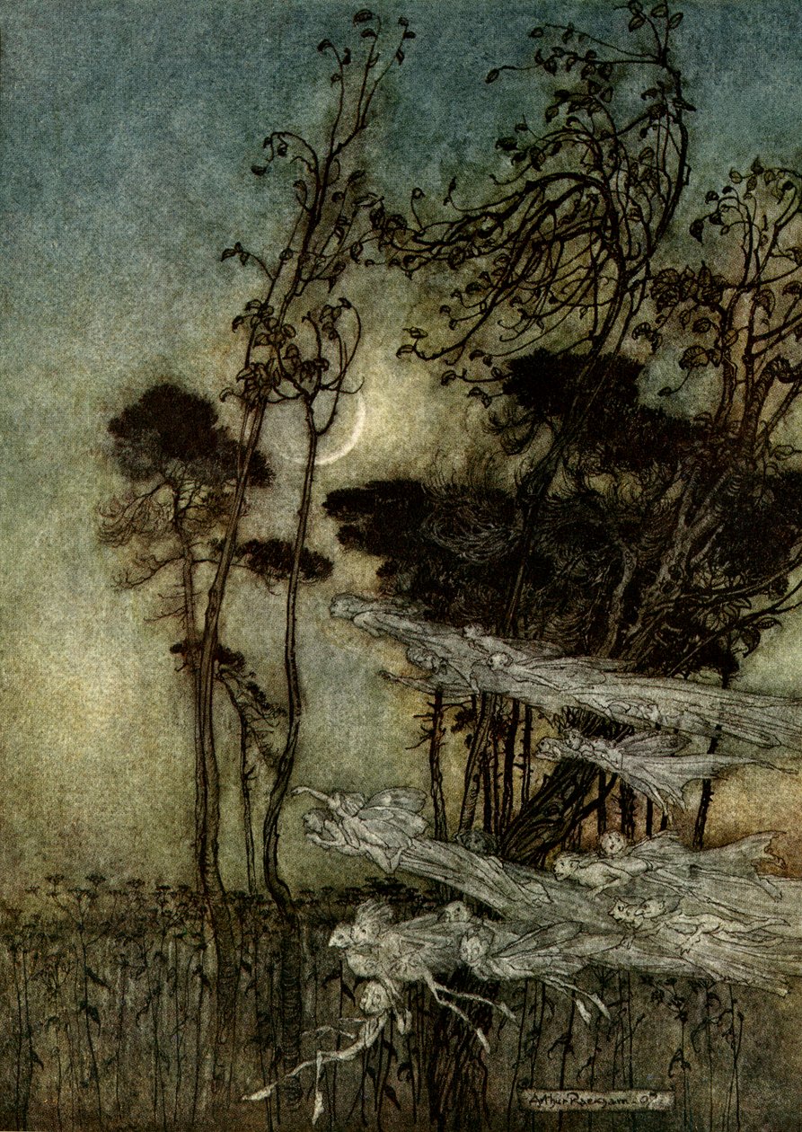 En midsommarnattsdröm av Arthur Rackham