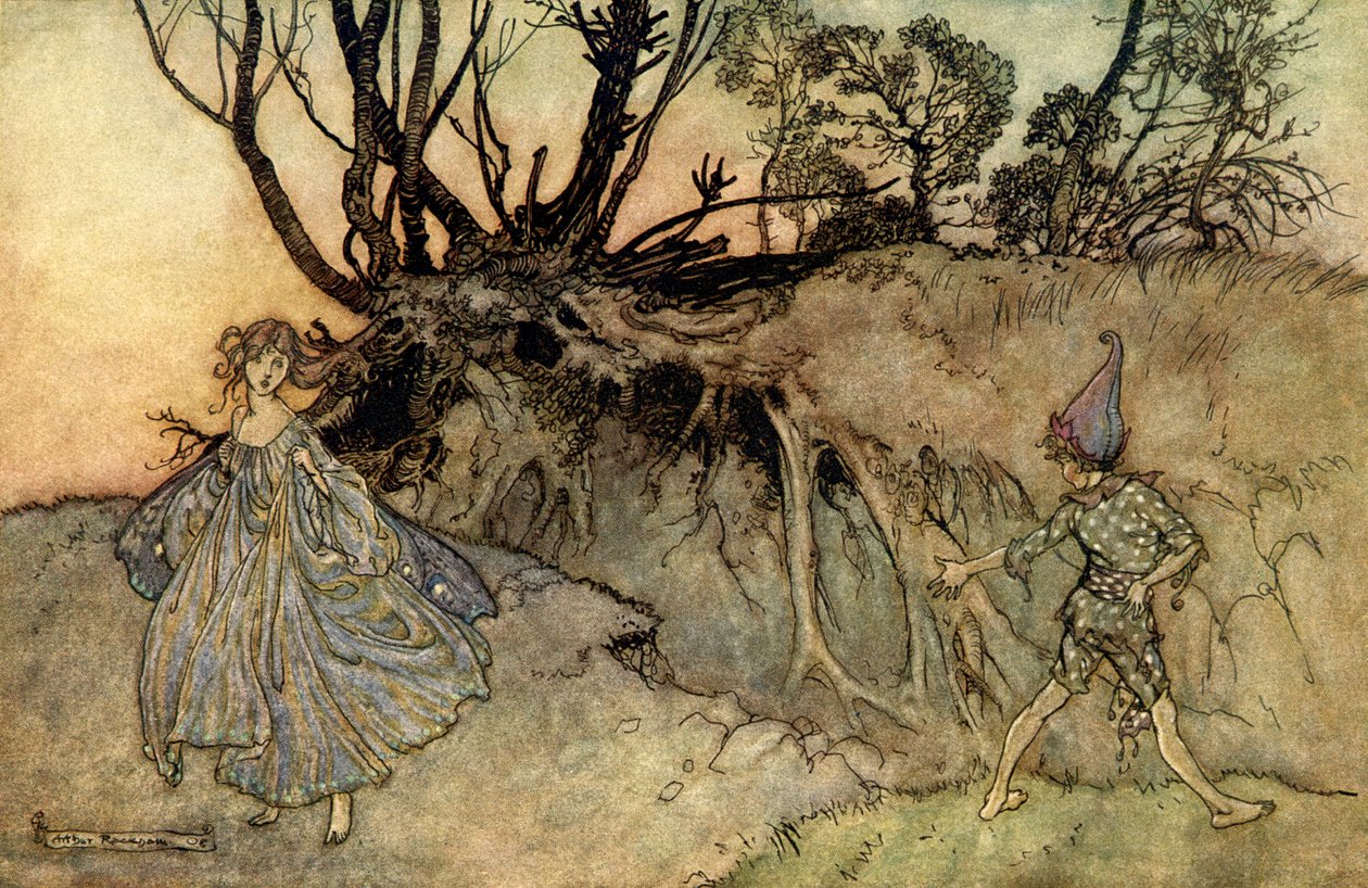 En midsommarnattsdröm av Arthur Rackham
