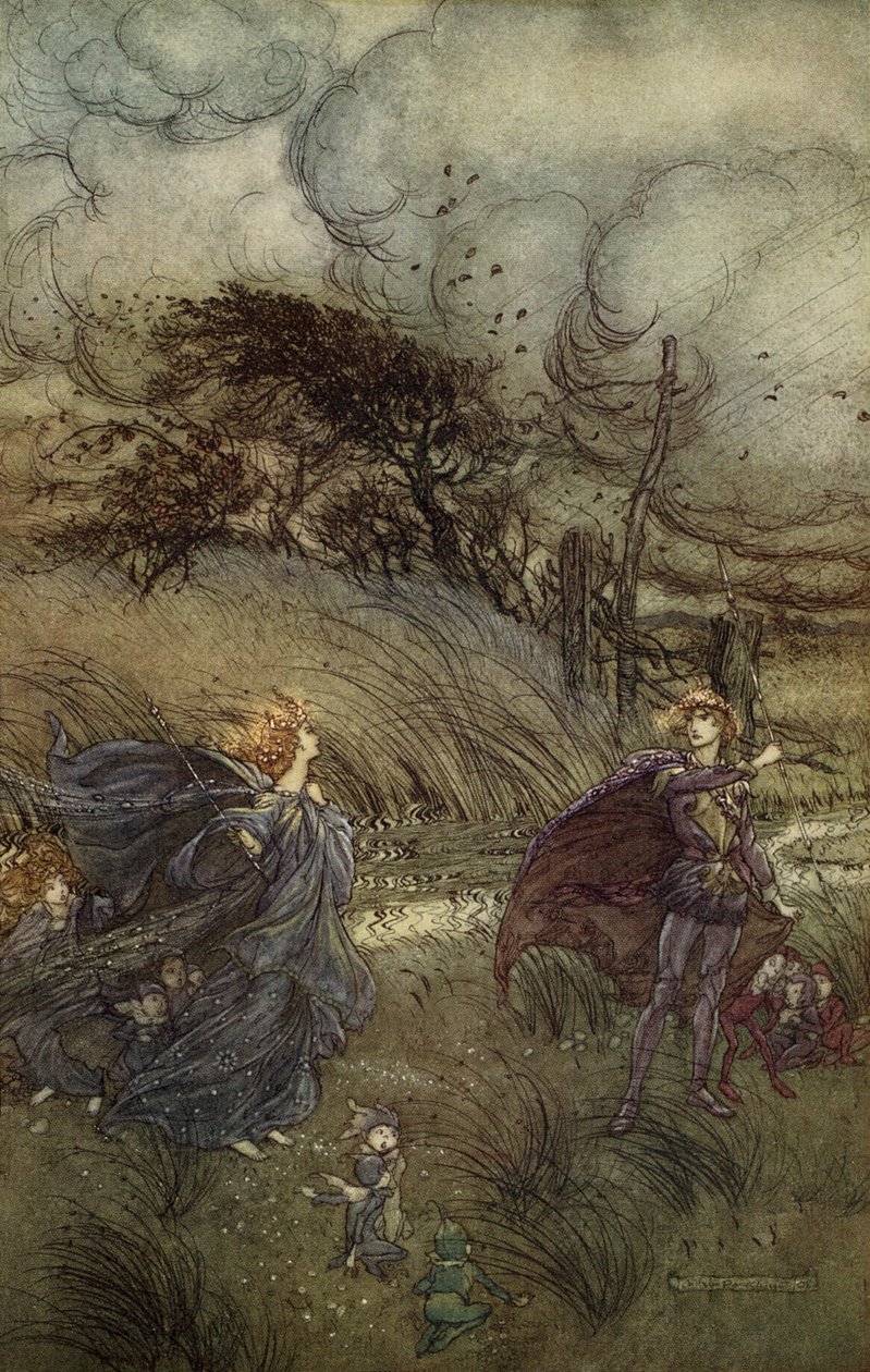 En midsommarnattsdröm av Arthur Rackham