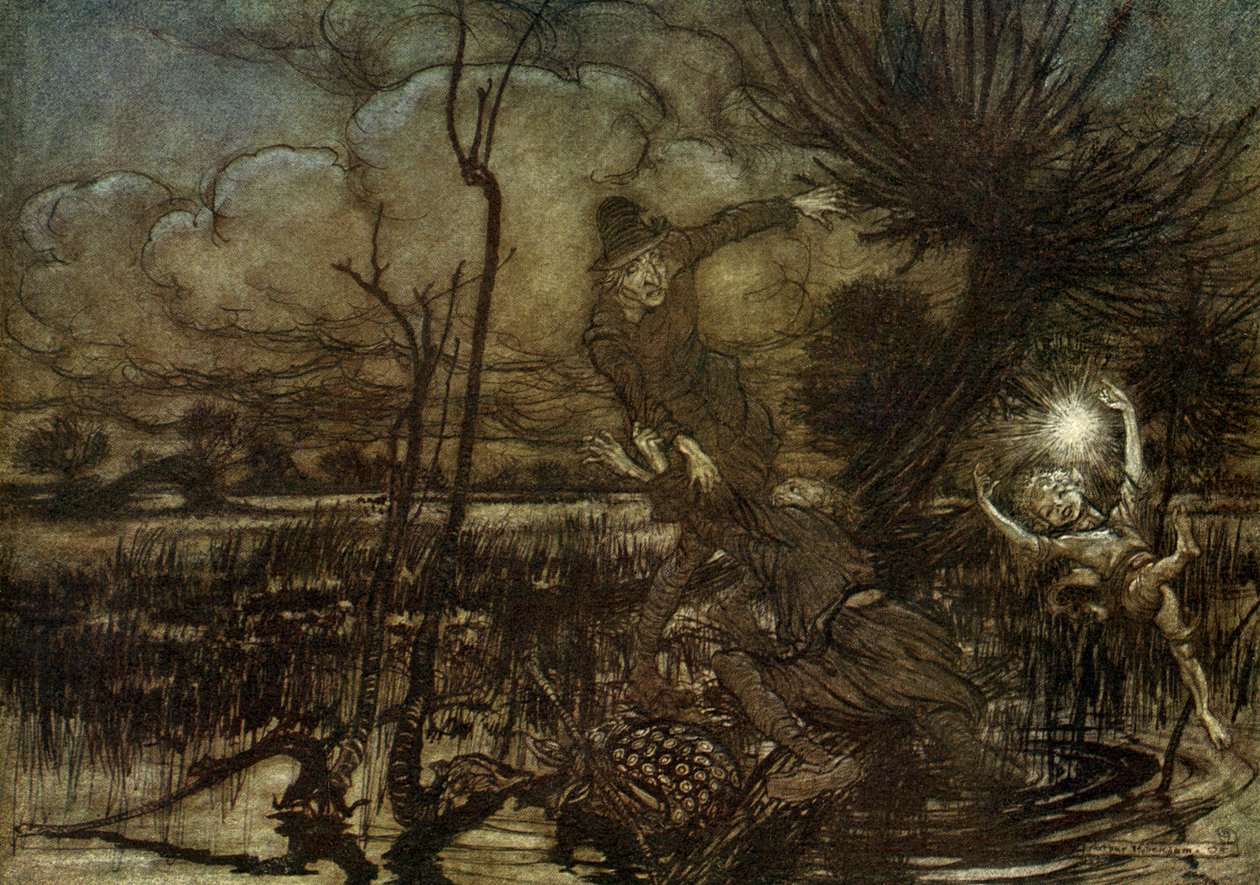 En midsommarnattsdröm av Arthur Rackham