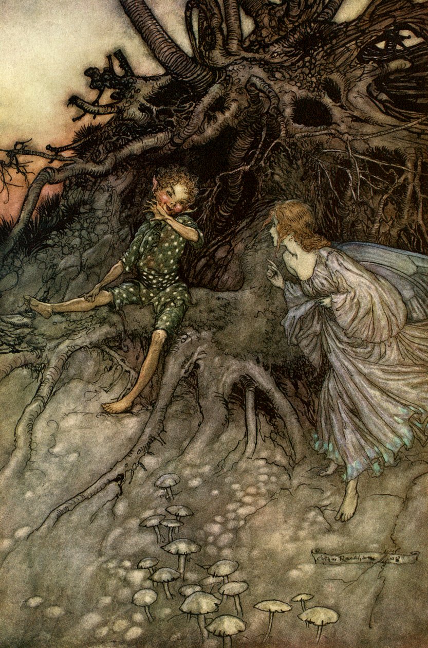 En midsommarnattsdröm av Arthur Rackham