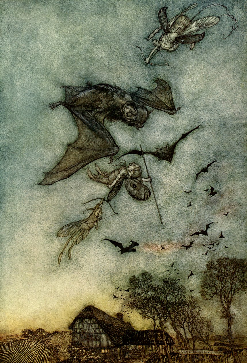 En midsommarnattsdröm av Arthur Rackham