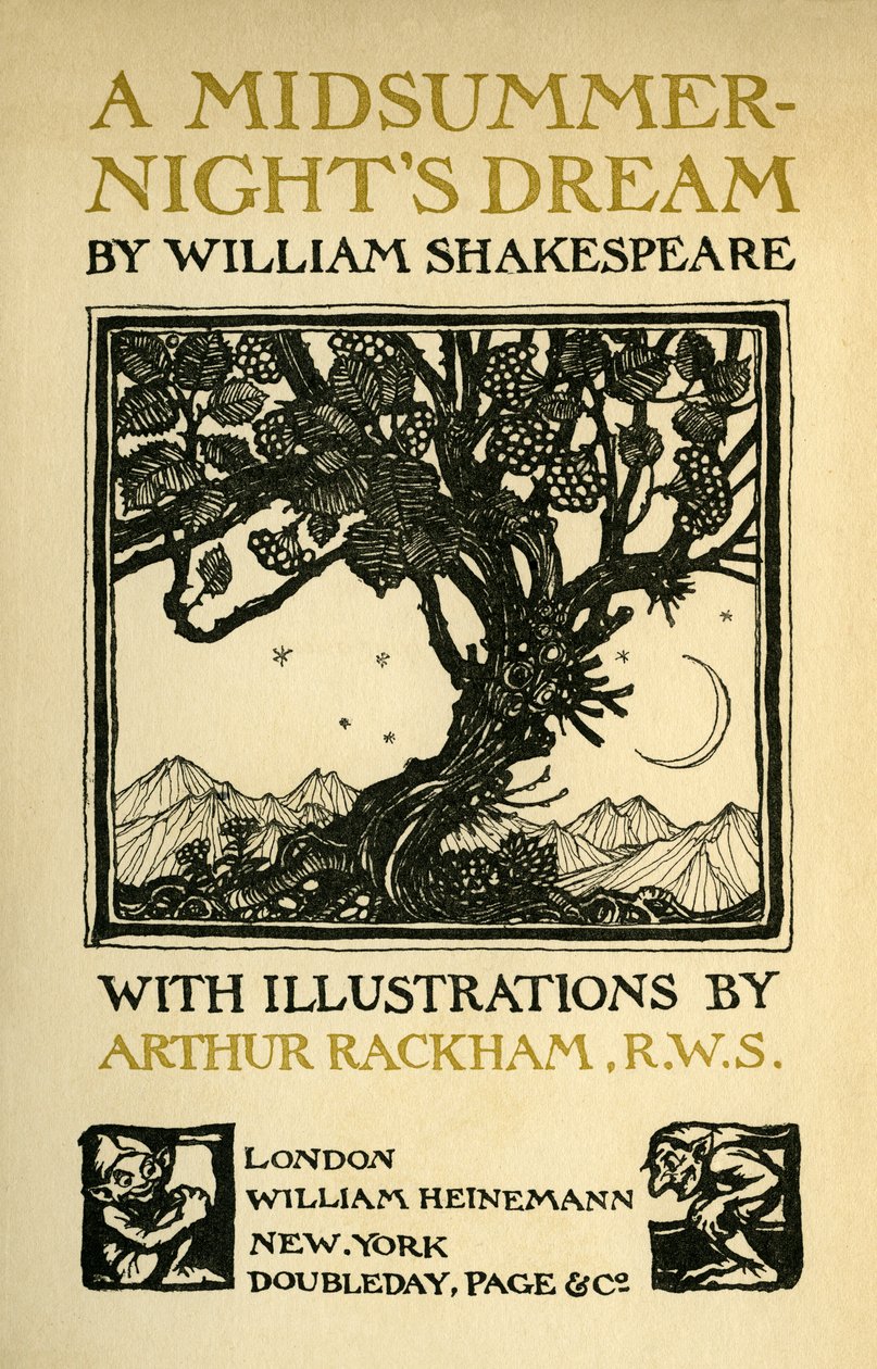 En midsommarnattsdröm av Arthur Rackham